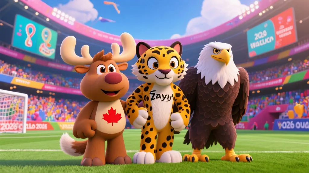 揭秘2026世界杯吉祥物：Maple、Zayu与Clutch背后的文化密码与狂欢寓意
